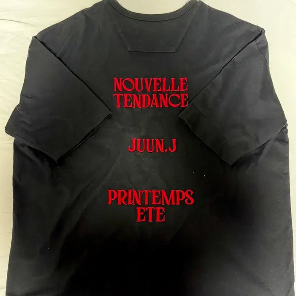 [BUNJANG] JUUN.J 21SS Oversized Short-Sleeve T-Shirt / 준지 21ss 오버핏 반팔티셔츠