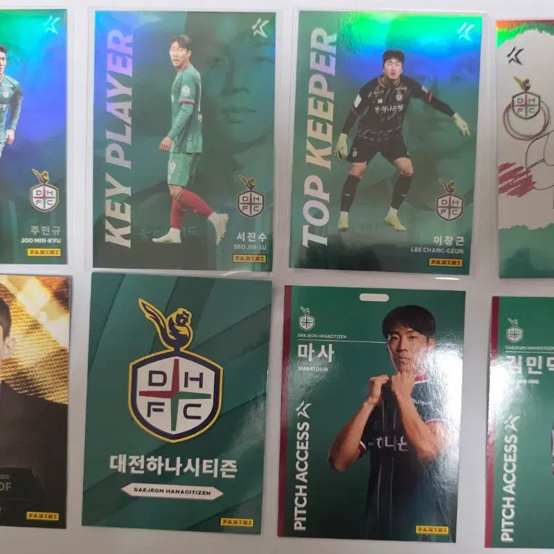 [BUNJANG] 2026 Panini K League Trading Card Set - Daejeon 15 Cards / [2026 파니니 K리그] [택포] 대전 15장