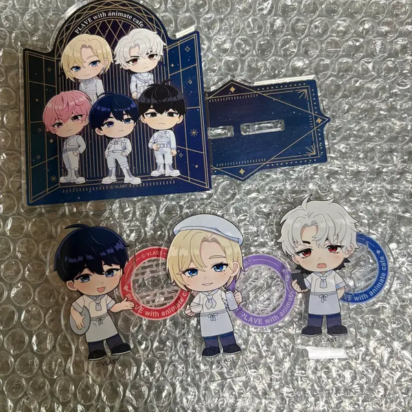 [BUNJANG] PLAVE Animate Collaboration Cafe Acrylic Stand Bundle Set (All Members) / 플레이브 애니메이트 콜라보 카페 아크릴 스탠드 예준/ 노아/ 은호 일괄