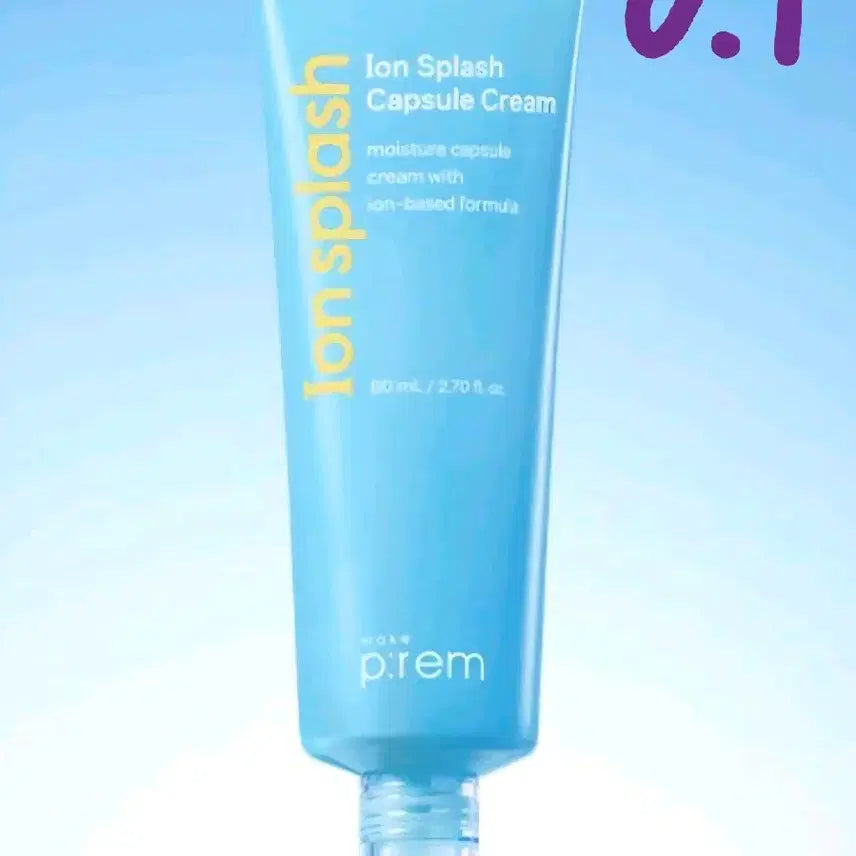 [BUNJANG] MakePrem Ion Splash Moisture Capsule Cream 80ml / 메이크프렘 이온 스플래쉬 수분 캡슐 크림