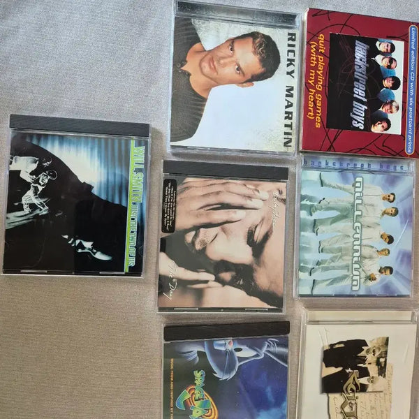 [BUNJANG] Space Jam OST, Backstreet Boys Millennium, Ricky Martin CD Bundle / 스페이스잼 OST / 백스트리트 보이즈 밀레니엄 / 리키 마틴 / 외