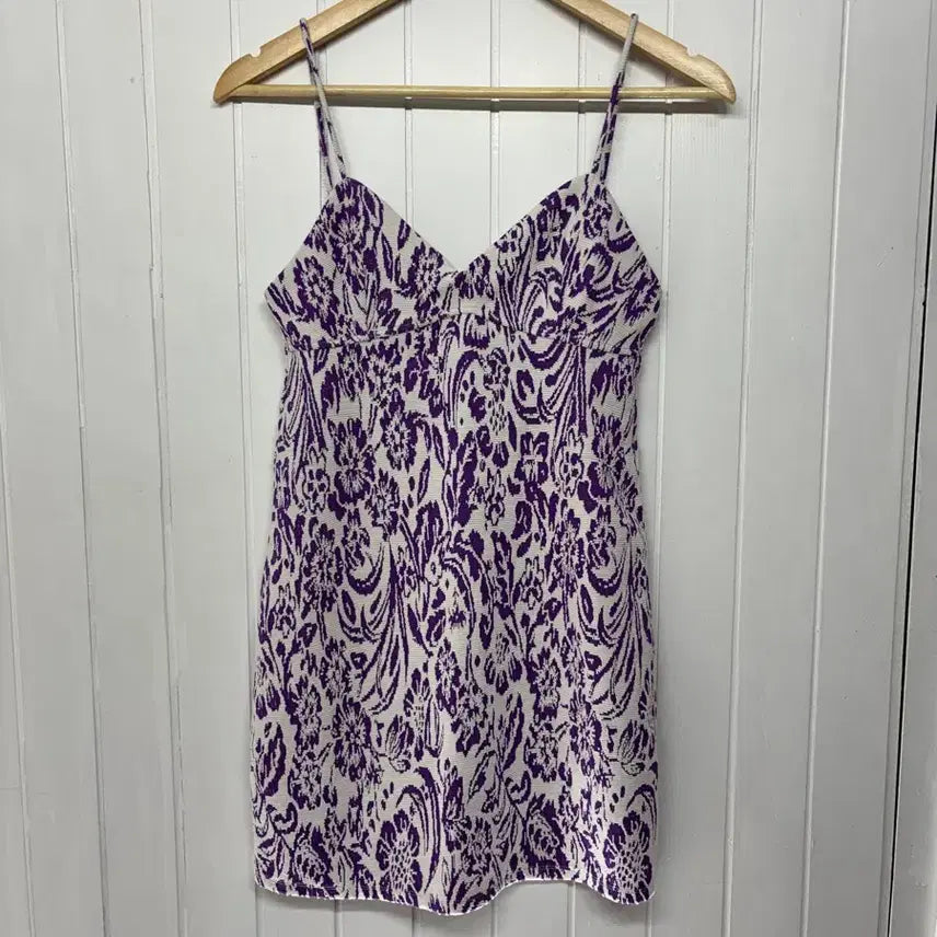 [BUNJANG] Zara Pattern Mini Dress (S) / 새상품 자라 패턴 미니원피스 55 ㅡ0703