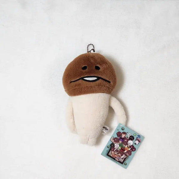 [BUNJANG] Namako Cultivation Kit Mushroom Doll Keychain / [새상품] 나메코 재배 키트 버섯 인형 키링