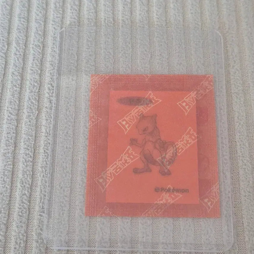 [BUNJANG] Pokemon 30th Anniversary Artwork Mewtwo Sealed / 포켓몬띠부씰 30주년 아트워크 뮤츠 미개봉 판매합니다