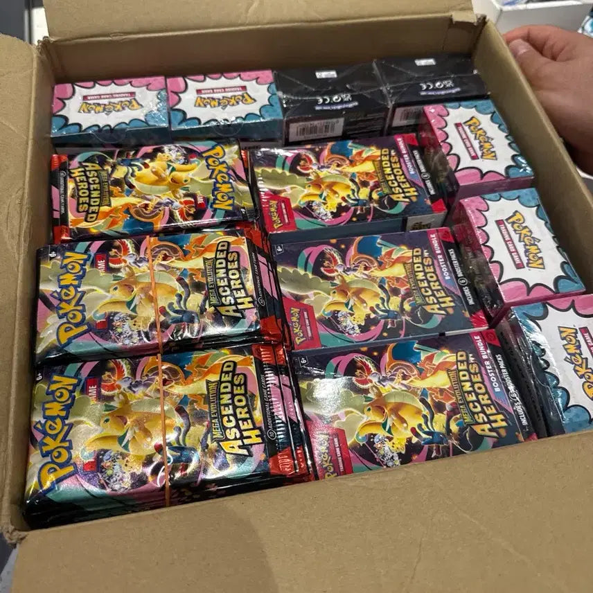 [BUNJANG] Pokemon Cards Ascended Heroes Booster Bundle (North American Edition) / 북미판 포켓몬 카드 어센디드 히어로즈 부스터 번들