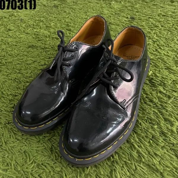 [BUNJANG] Dr. Martens 3-Eye Black Patent Leather Derby Shoes UK 6 / 닥터마틴 3홀 블랙 에나멜 더비슈즈 UK6 250