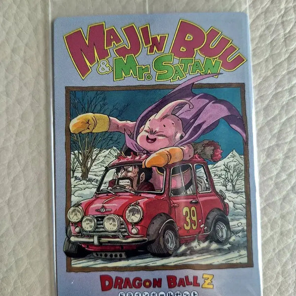 [BUNJANG] Dragon Ball Majin Buu & Mr. Satan Itazra Card / 드래곤볼 이타자가 마인부우 미스터사탄 카드