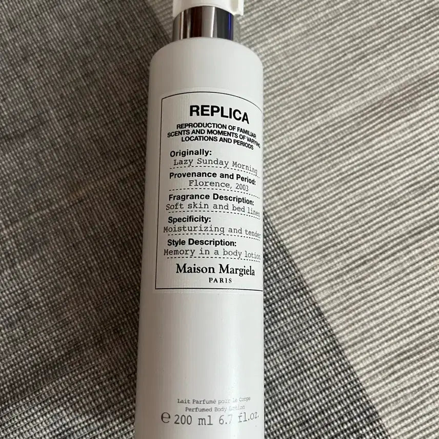 [BUNJANG] Maison Margiela Replica Lazy Sunday Morning Body Lotion 200ml / 메종마르지엘라파리 레이지선데이모닝 바디로션 200ml 새제품