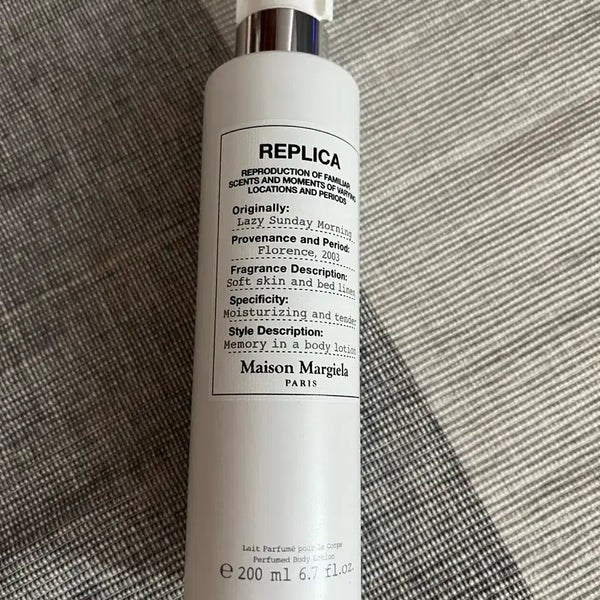 [BUNJANG] Maison Margiela Replica Lazy Sunday Morning Body Lotion 200ml / 메종마르지엘라파리 레이지선데이모닝 바디로션 200ml 새제품