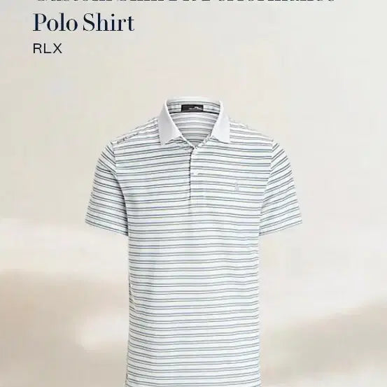 [BUNJANG] Ralph Lauren RLX Performance Polo Shirt / (QR인증 24년식) 랄프로렌 RLX 반팔티셔츠 105