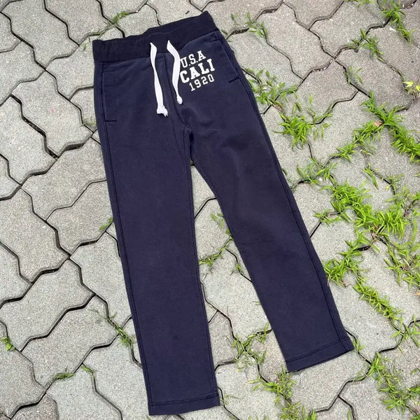 [BUNJANG] Whoau Navy Old School Daily Training Pants / 후아유 트레이닝 바지 [올드스쿨 데일리 운동]
