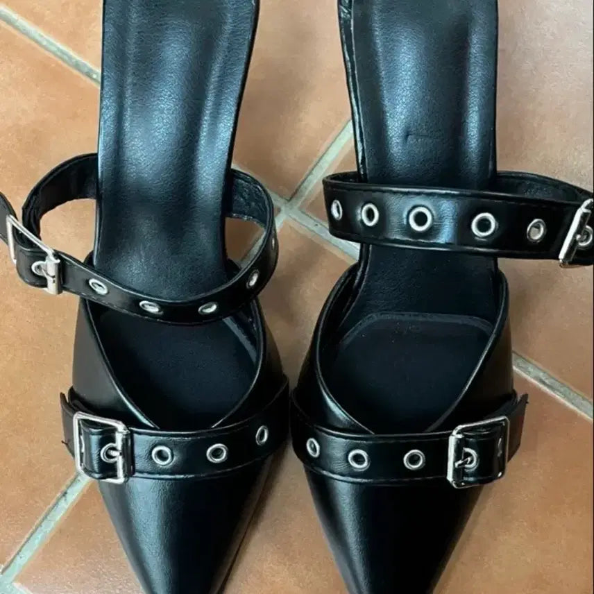 [BUNJANG] Pumps Mule Heels / 펌프스 뮬 구두 힐