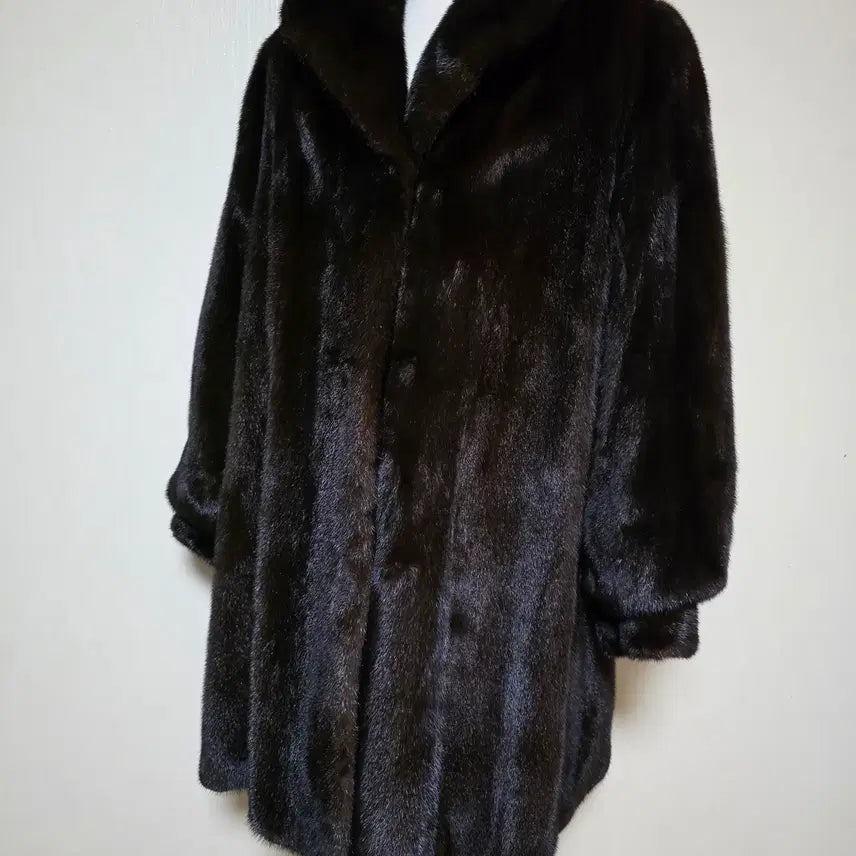 [BUNJANG] American Ultra 5-Star Women's Premium Half-Long Mink Coat Size 66 / 아메리칸 울트라 5성 여성 프리미엄 하프롱 밍크코트 사이즈 ( 66 )