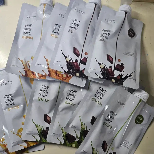 [BUNJANG] Leannefit Protein Shake Bundle Set / 리앤핏 단백질 쉐이크 10+1개 일괄