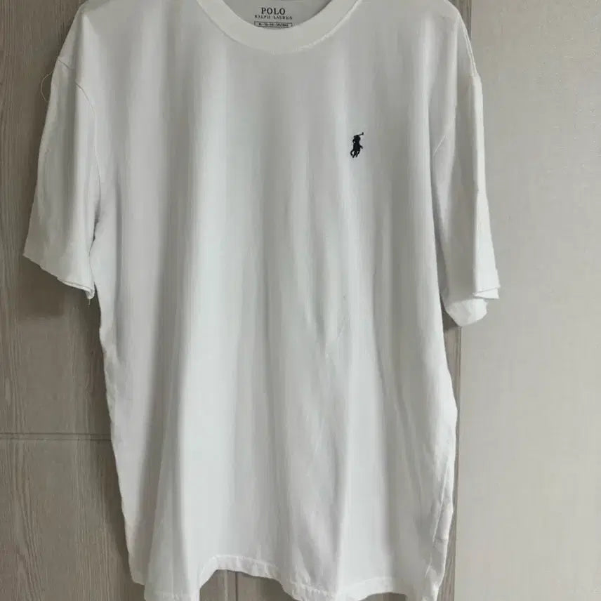 [BUNJANG] Polo Ralph Lauren Basic Logo Short Sleeve T-Shirt White / 폴로 랄프로렌 기본 로고 반팔 티셔츠 화이트
