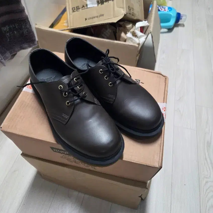 [BUNJANG] Dr. Martens 1461 Dark Brown Derby Shoes / 닥터마틴 1461 다크브라웅 uk5(240)