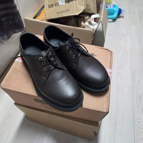 [BUNJANG] Dr. Martens 1461 Dark Brown Derby Shoes / 닥터마틴 1461 다크브라웅 uk5(240)