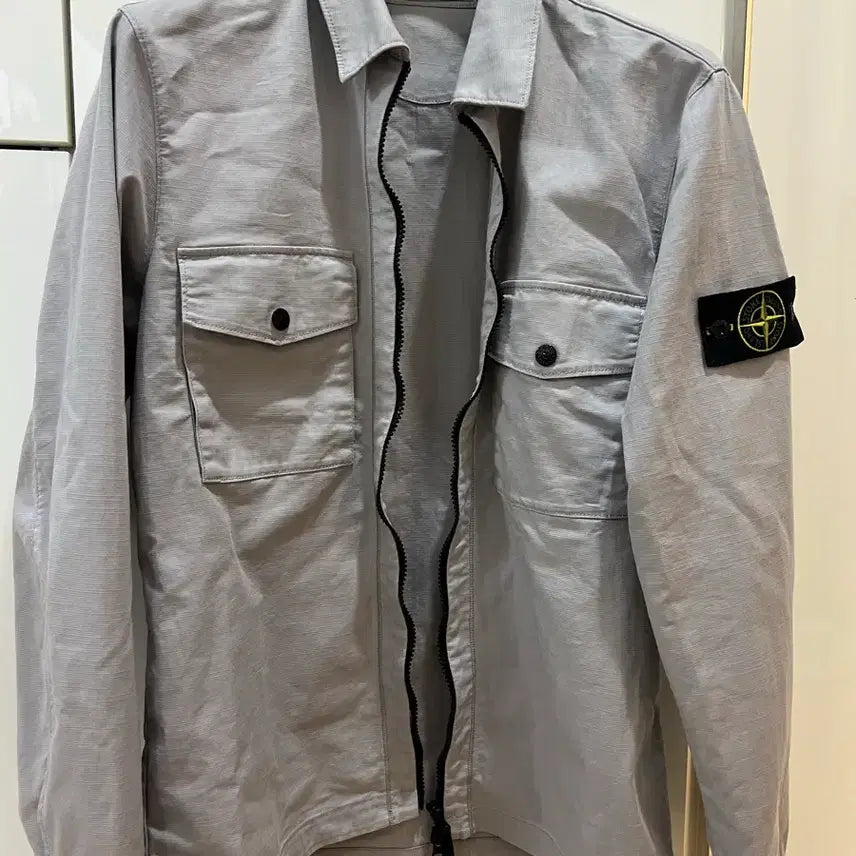 [BUNJANG] Stone Island Grey Jacket / 스톤아일랜드 그레이자켓 100~슬림105 (새상품급)