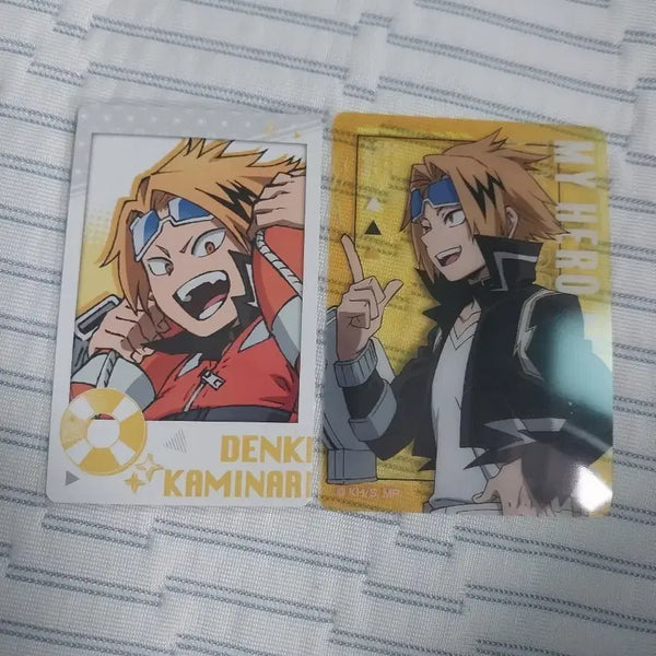 [BUNJANG] My Hero Academia Kaminari Denki Paper Card Pascha - March Series / 번장 접어서 오늘까지 판매해요) 나히아 카미나리 덴키 지류 카드 파샤 행진 시리즈 굿즈