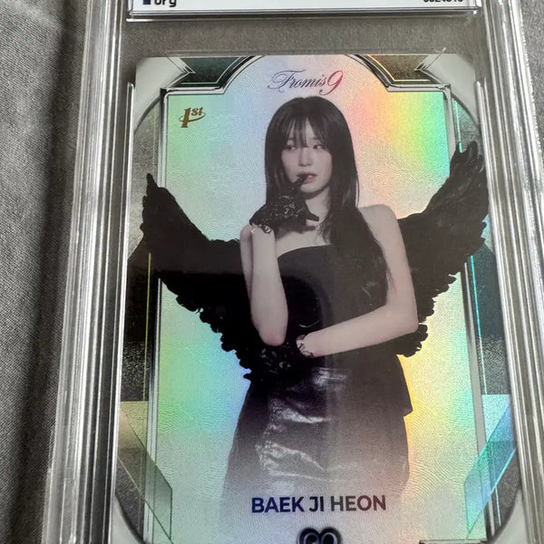 [BUNJANG] Fromis_9 Baek Ji-heon Black Terrapin Photocard / 테레카 프로미스나인 백지헌 블랙
