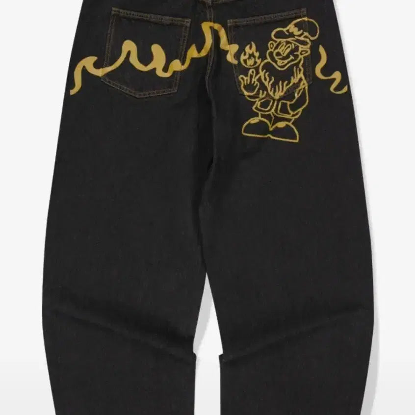 [BUNJANG] Wekeynders Dwarf Denim L Black / L 위캔더스 드워프 데님
