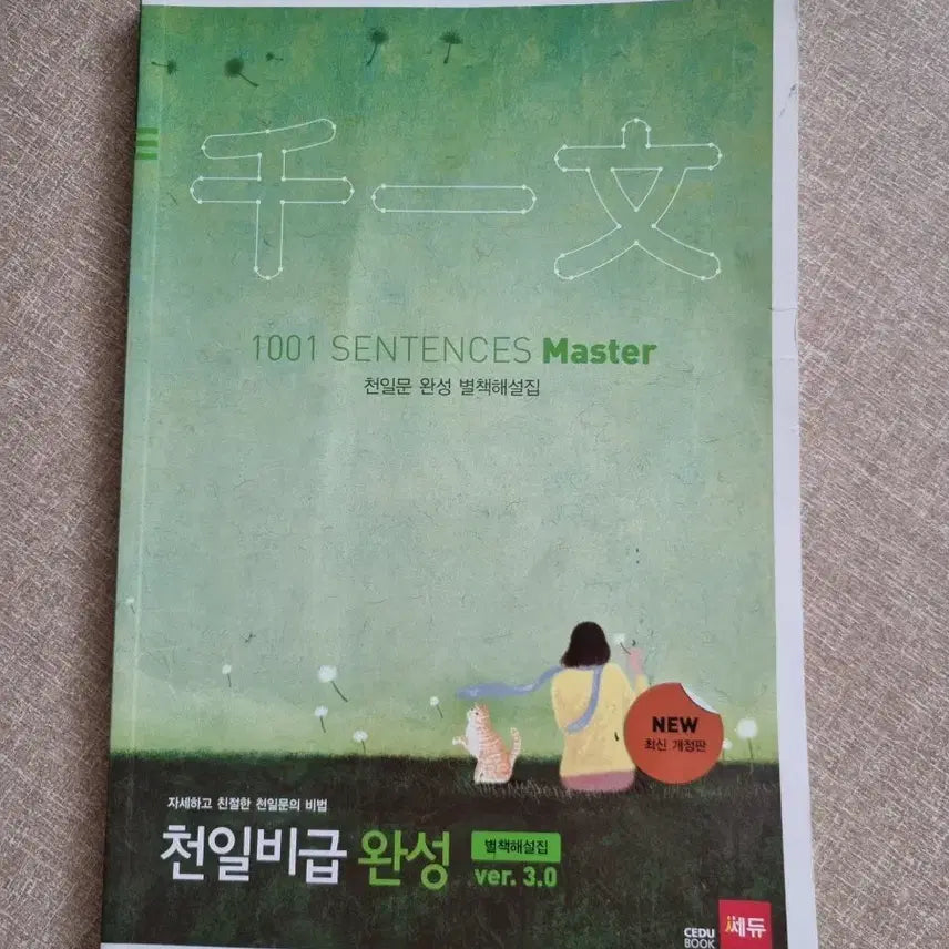 [BUNJANG] Chun Il Moon: Chun Il Bi Geup Master (with separate explanation booklet) / 세듀 천일문 천일비급 완성(mater) - 별책해설집