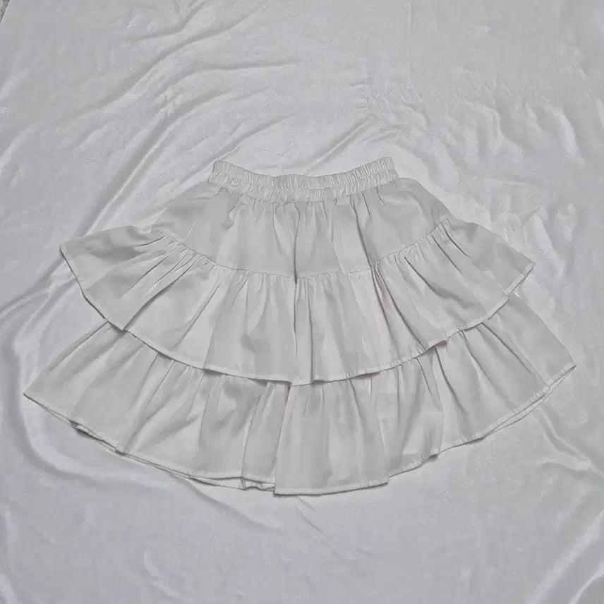 [BUNJANG] Cloud Emotion Tiered Mini Skirt / 교환 클라우드이모션  캉캉 스커트(하객룩 피로연 상견례 원피스