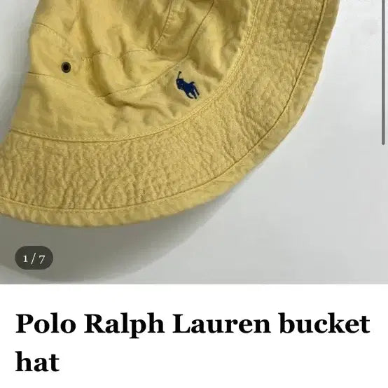 [BUNJANG] Mars Company Polo Bucket Hat Vintage / 마스컴퍼니 폴로버킷햇 빈티지