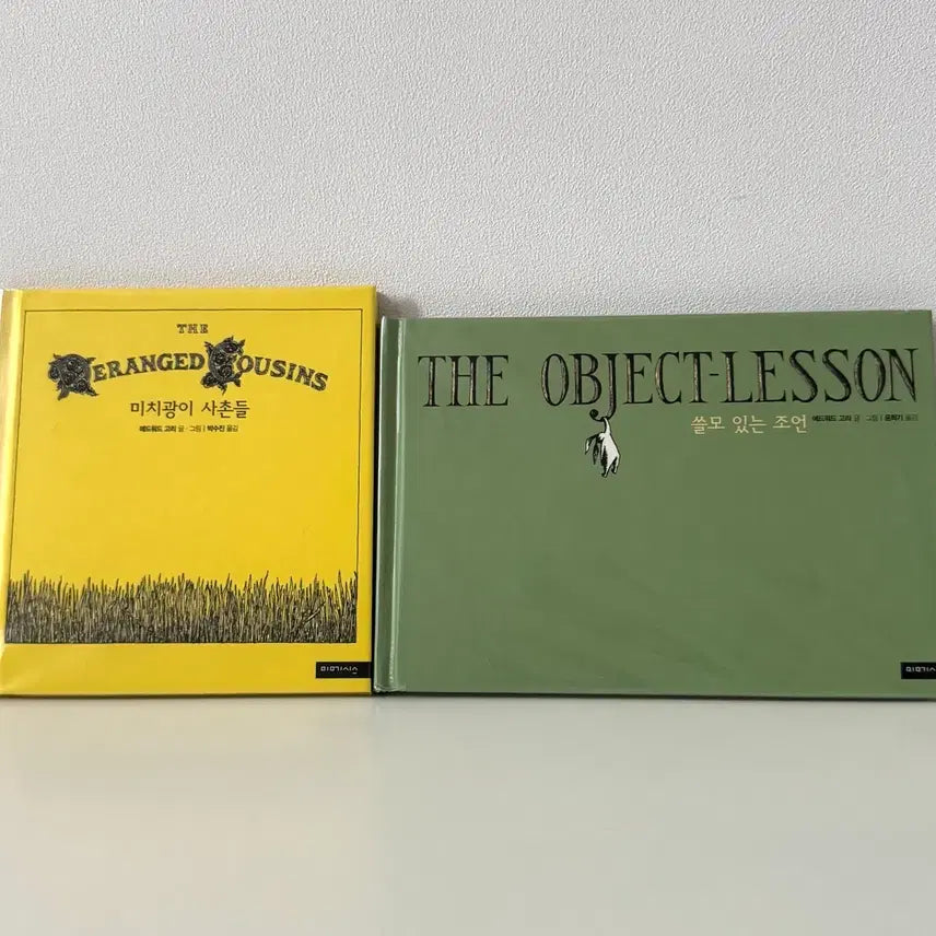 [BUNJANG] Edward Gorey OOP Hardcover Set (First Edition, First Printing, Near Mint) / 에드워드 고리 절판 양장본 2권 (초판 1쇄, 상급)