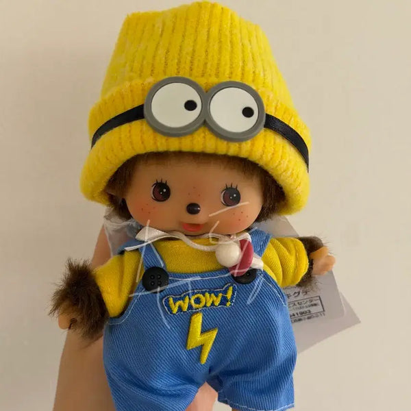 [BUNJANG] Monchhichi Babychichi Minions Outfit Set / 몬치치 베비치치 의상 미니언즈 옷 몬치치꾸미기