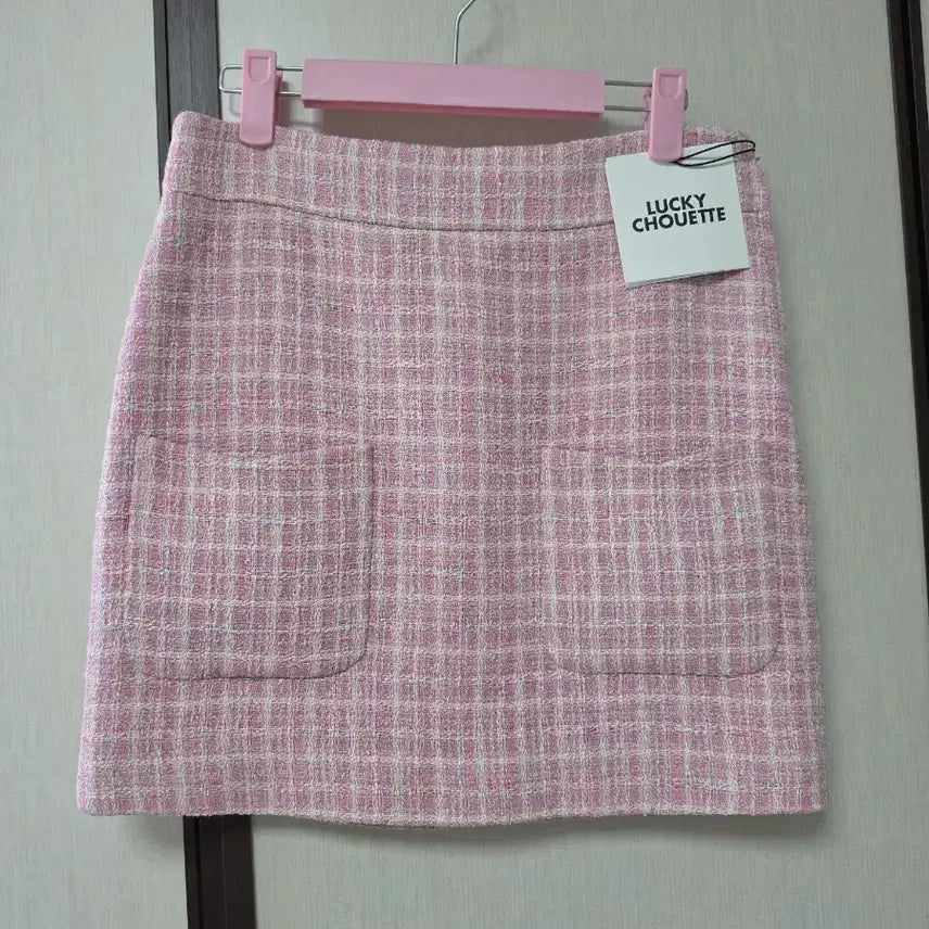 [BUNJANG] Lucky Chouette Tweed Mini Skirt Size 36 / 주말특가( 새상품) 럭키슈에뜨 트위드 미니스커트 36 사이즈