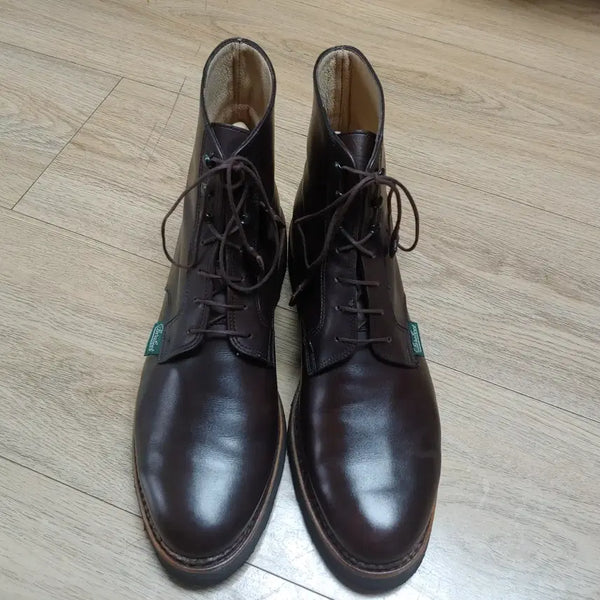 [BUNJANG] Paraboot "Gerni" Plain Toe Boots - Cafe (UK 8) / 파라부트 게르니 부츠 카페 uk 8 판매합니다.
