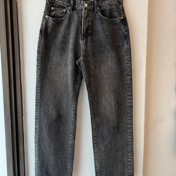 [BUNJANG] MODNINE mod6 Grey Denim Pants / [31] 모드나인 mod6 그레이 데님팬츠