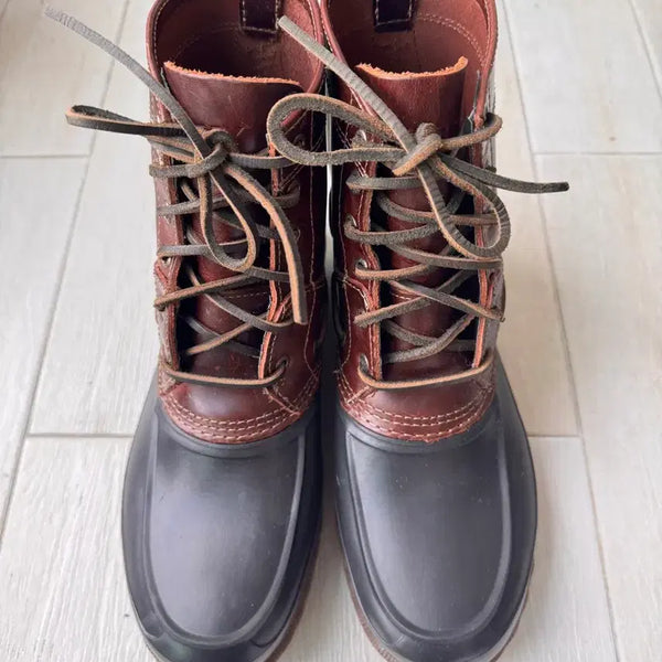 [BUNJANG] Sperry Duck Boots 9M Brown/Black / 스페리 덕부츠 9M 브라운/블랙