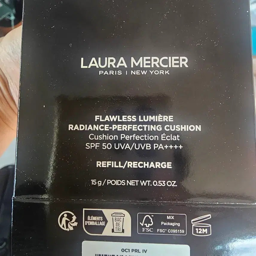 [BUNJANG] Laura Mercier Flores Lumiere Cushion Refill SPF 50 PA++++ / 로라 메르시에 플로레스 루미에르 쿠션 리필