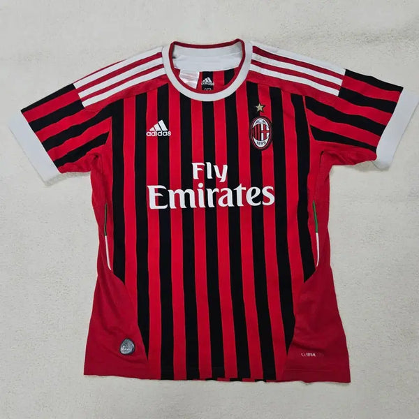 [BUNJANG] Adidas AC Milan 11-12 Home Jersey / 아디다스 AC밀란 11-12 홈 유니폼 노마킹 급처