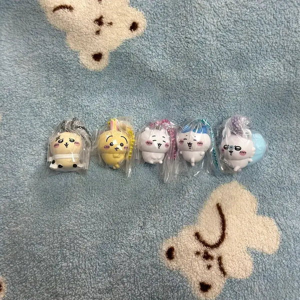 [BUNJANG] Chiikawa Biscuit Mascot Collection (5 Types) / 치이카와 비스킷 마스코트 5종 모음