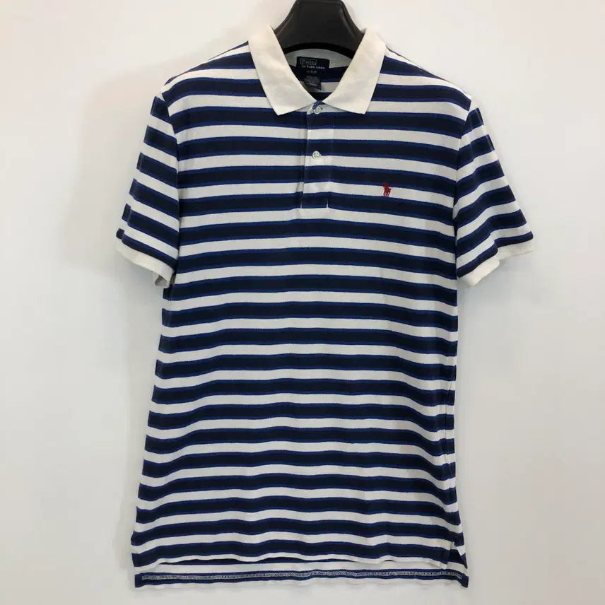 [BUNJANG] Polo Ralph Lauren Rugby Stripe Polo Shirt / 폴로 랄프로렌 럭비 스트라이프 카라티 66