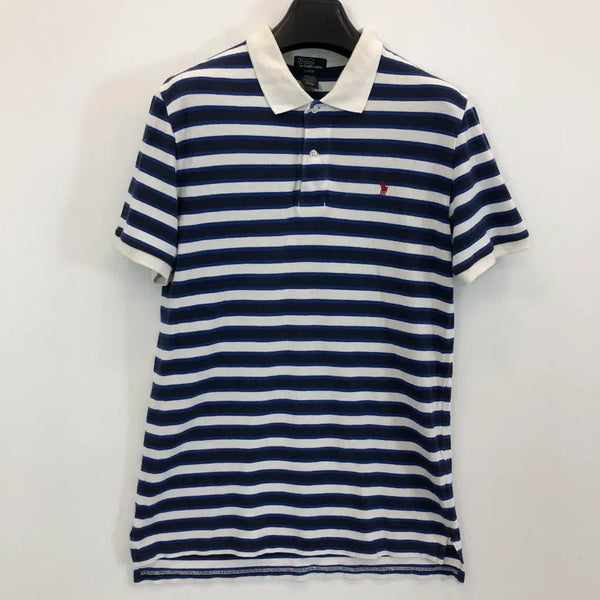[BUNJANG] Polo Ralph Lauren Rugby Stripe Polo Shirt / 폴로 랄프로렌 럭비 스트라이프 카라티 66