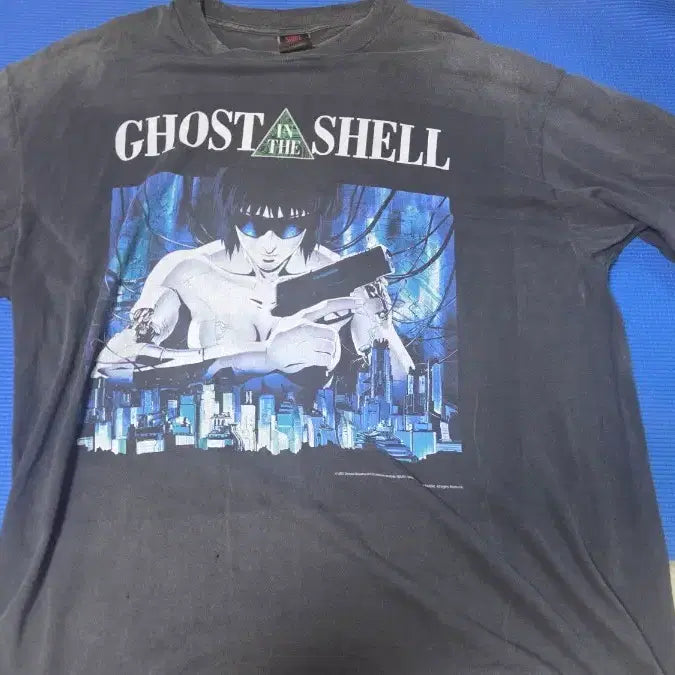 [BUNJANG] Saint Michael Ghost in the Shell T-Shirt XL / 세인트미카엘 공각기동대 티셔츠 XL 사이즈 생마 고스트인더쉘