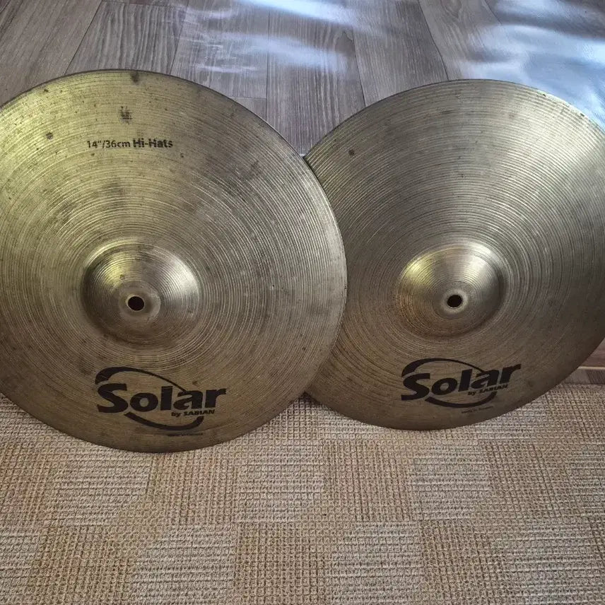 [BUNJANG] Solar 14-inch Hi-Hat Cymbals / solar 14하이햇 심벌