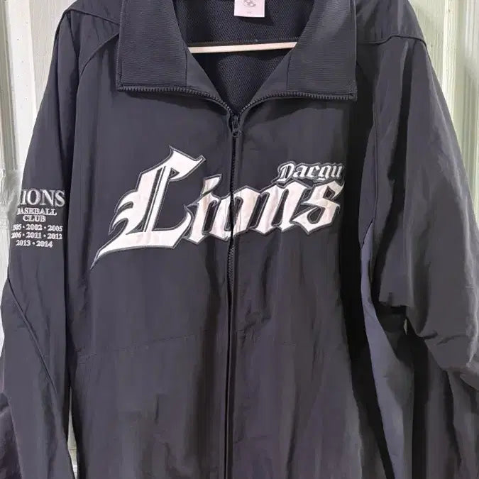 [BUNJANG] Sansan Gear x Samsung Lions Collaboration Jumper Navy XXL / 산산기어 X 삼성 라이온즈 점퍼 네이비 XXL