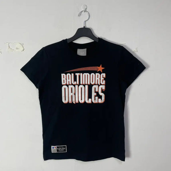 [BUNJANG] MLB Baltimore Orioles T-Shirt Black / MLB 볼티모어 오리올스 반팔 티셔츠 블랙