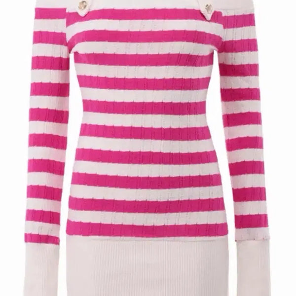 [BUNJANG] Babymetalclub Shasha Knit Mini Dress Pink / 베이비메탈클럽 베메클 샤샤 니트 미니 드레스 원피스 핑크