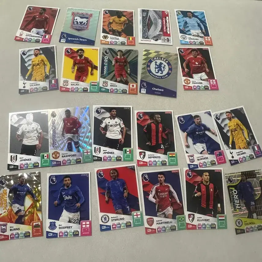 [BUNJANG] Panini Soccer Card / 파나니 축구카드 개당 500