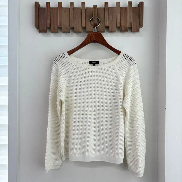 [BUNJANG] Theory Punching Knit Top / 띠어리 펀칭 니트