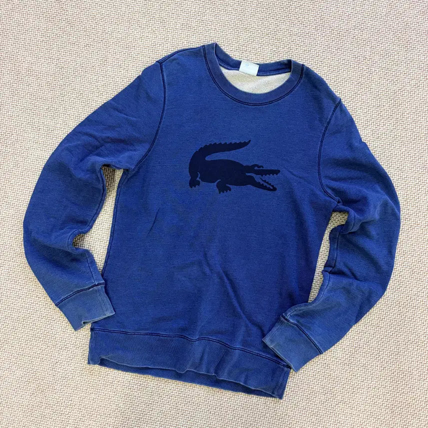[BUNJANG] Lacoste Crewneck Sweatshirt 4 (Model 0703D2) / 4 라코스테 크루넥 맨투맨 0703D2