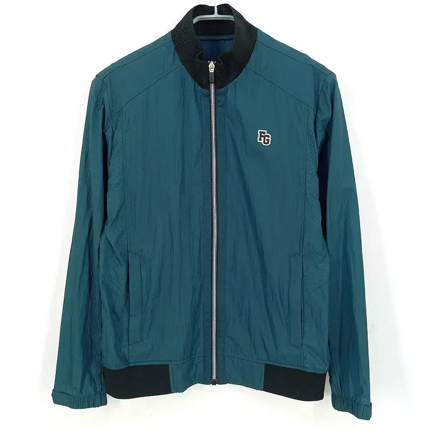 [BUNJANG] Phantom Men's Summer Zip-Up Jacket Deep Green (HU45636) / 팬텀 남성 여름 집업자켓 딥그린95 (HU45636)
