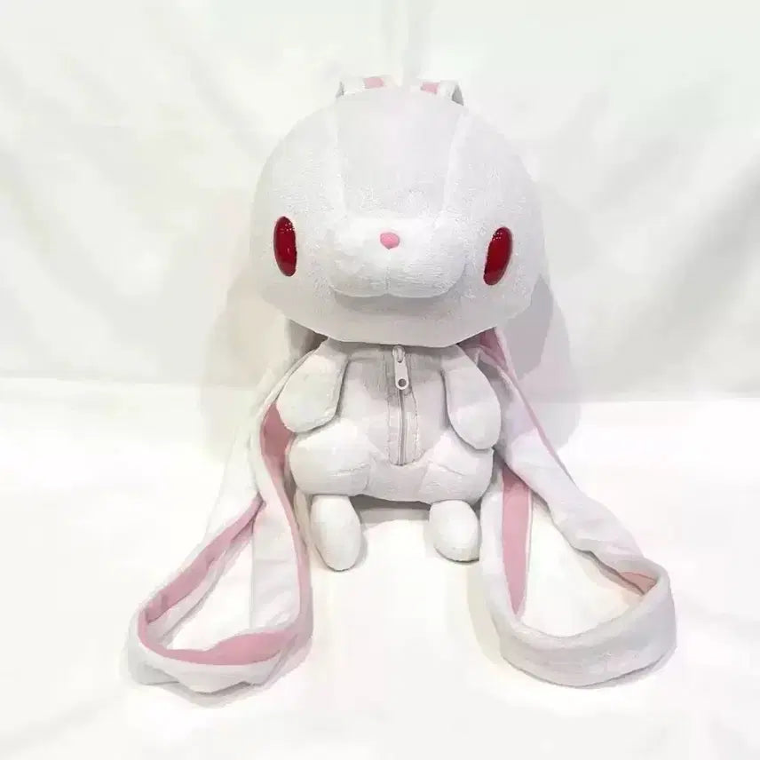 [BUNJANG] General Rabbit Backpack White/Pink / 새상품 ) 범용토끼 백팩 흰색 분홍색