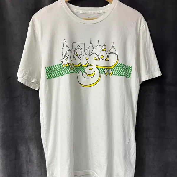 [BUNJANG] XLARGE USA Premium Graphic T-Shirt White L / 엑스라지(XLARGE) USA 프리미엄 그래픽 반팔 티셔츠 화이트 L
